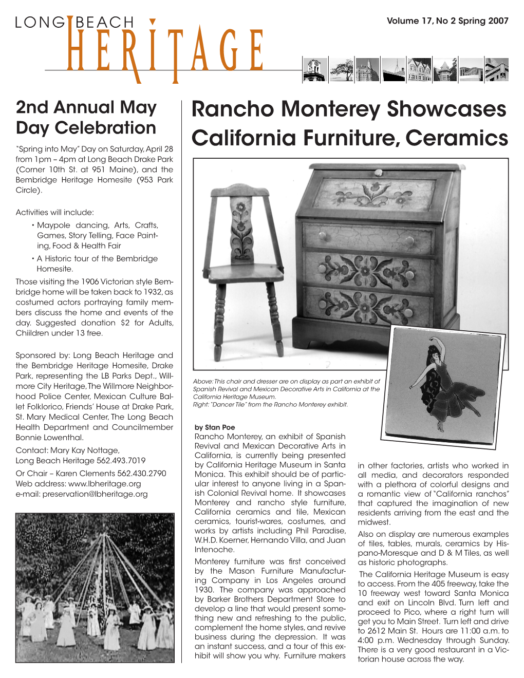 Rancho Monterey Showcases California Furniture, Ceramics