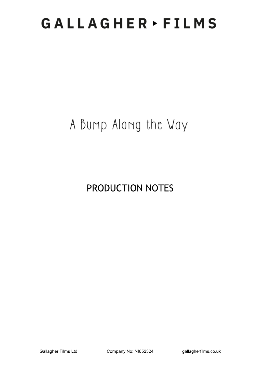 Production Notes