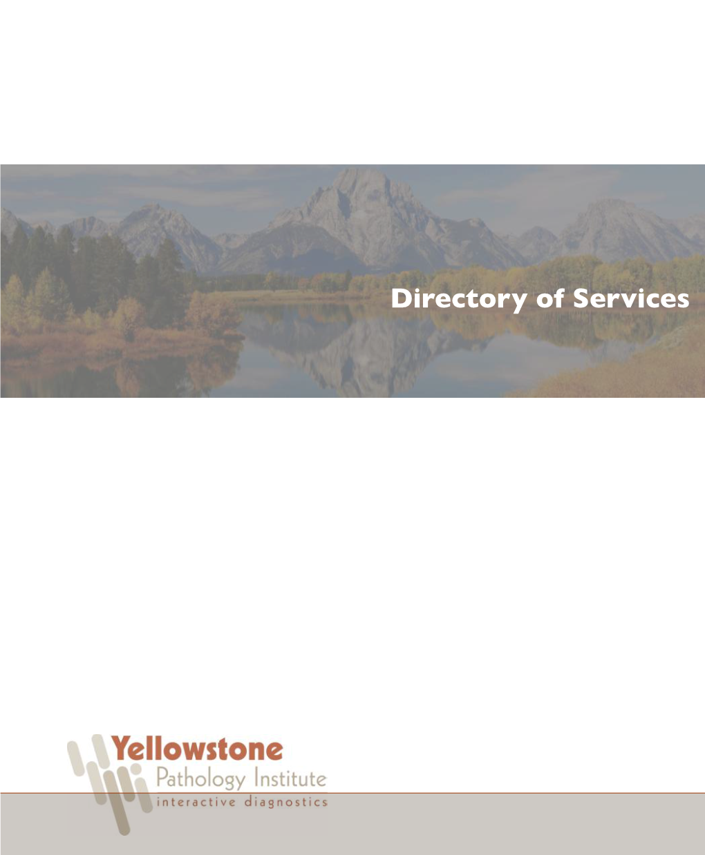 Directory of Services