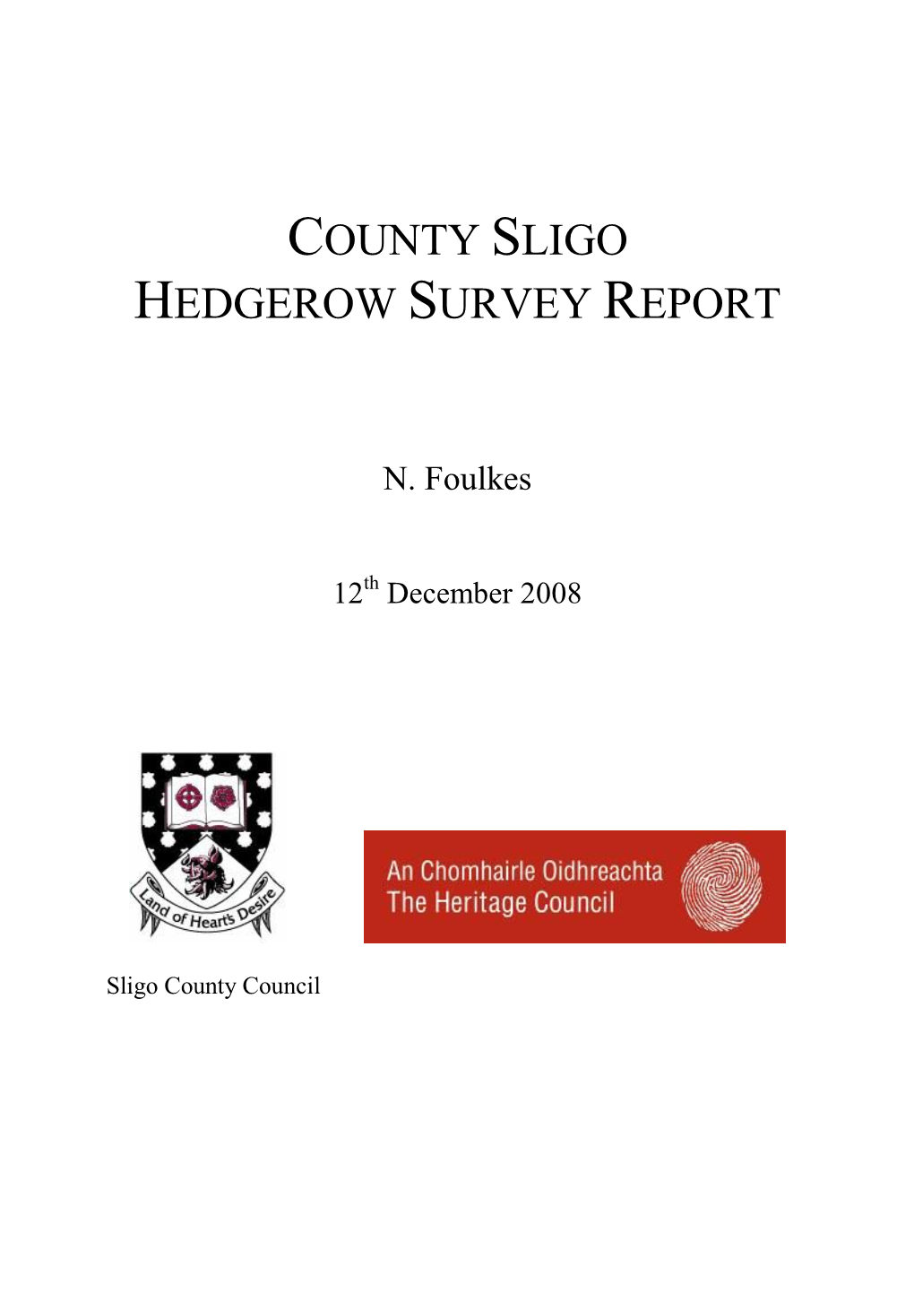 County Sligo Hedgerow Survey Report