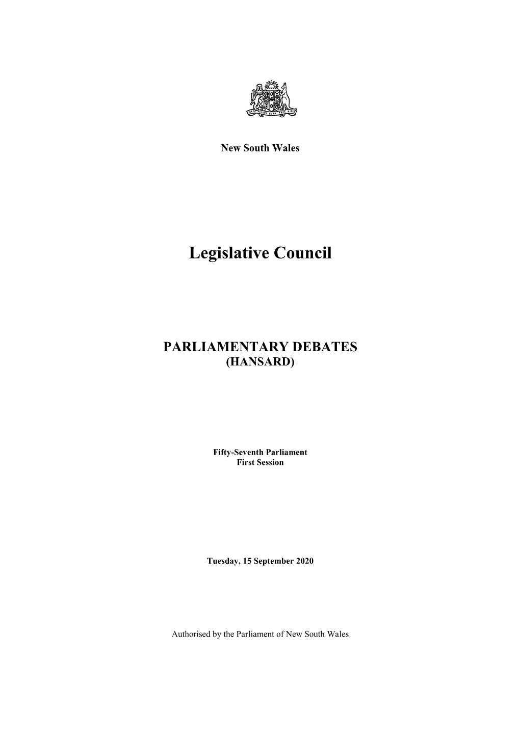 Legislative Council