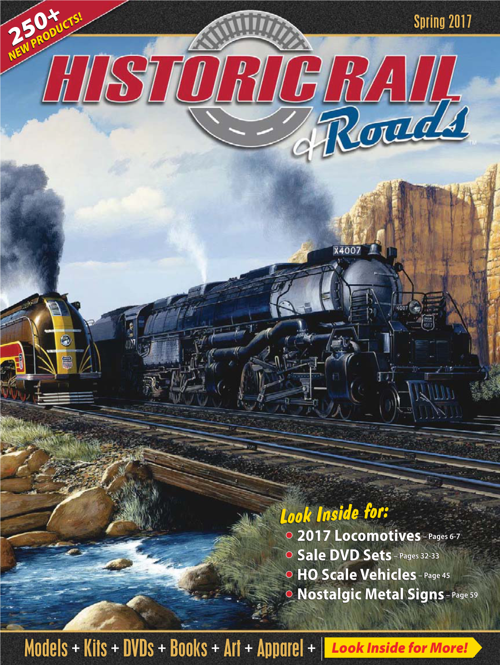 Spring 2017 2017 Locomotives– Pages 6-7 HO Scale Vehicles