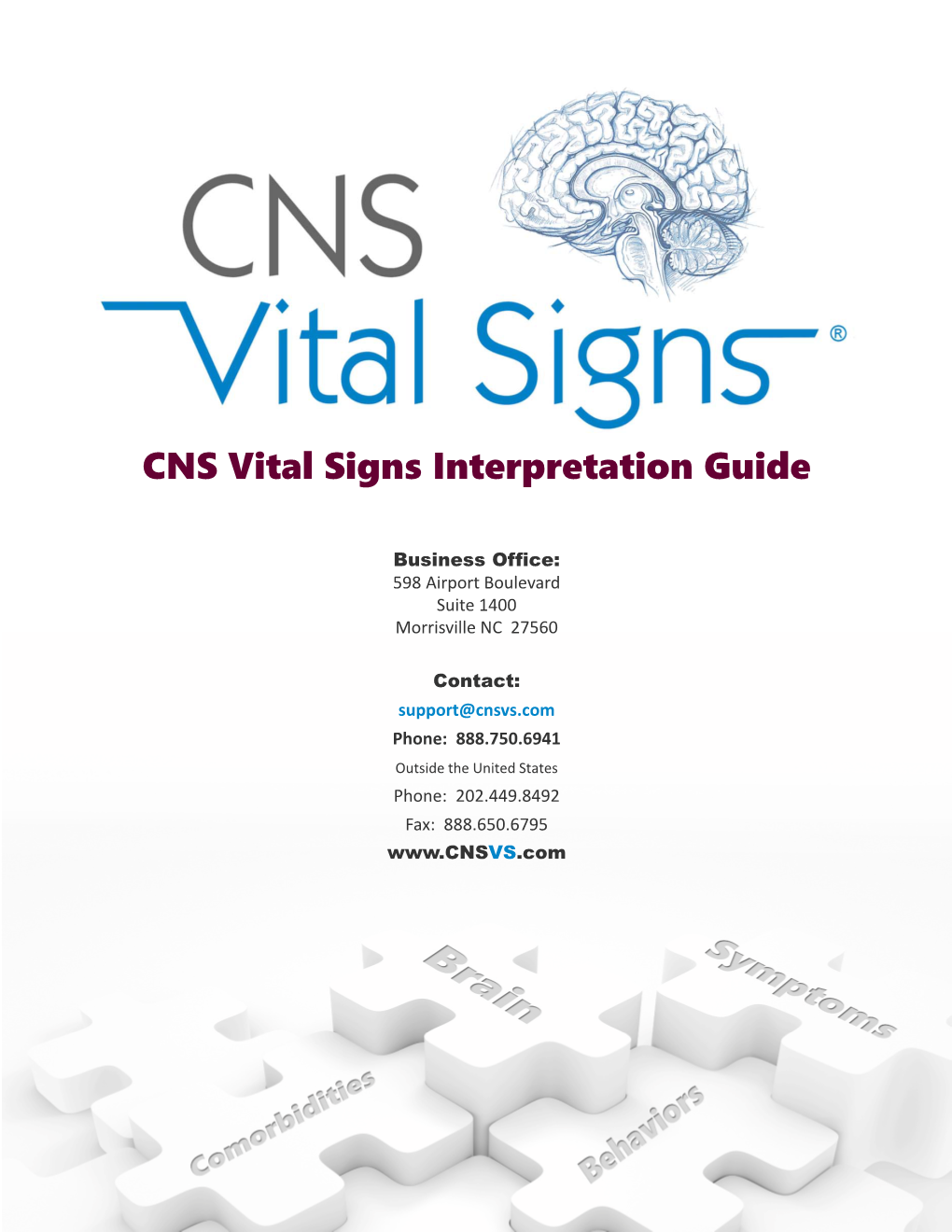 CNS Vital Signs Interpretation Guide