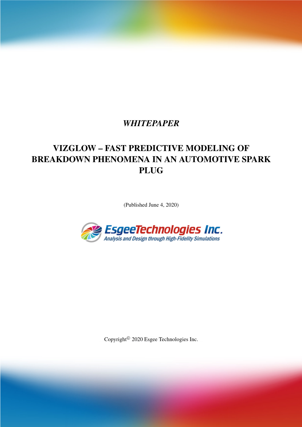 Vizglow – Fast Predictive Modeling of Breakdown Phenomena in an Automotive Spark Plug