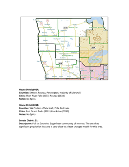 Legislative Plan District Descriptions