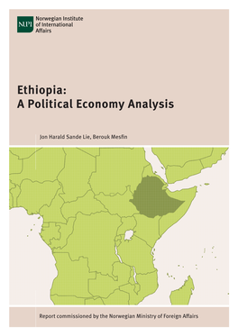Ethiopia: a Political Economy Analysis