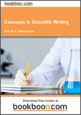 Concepts in Scientific Writing