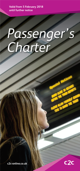 Passenger's Charter