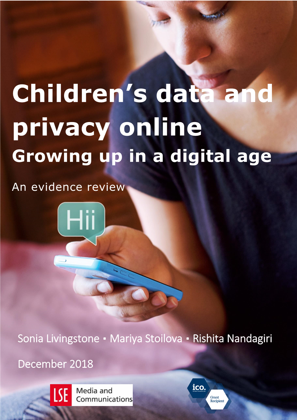 Children's Data and Privacy Online