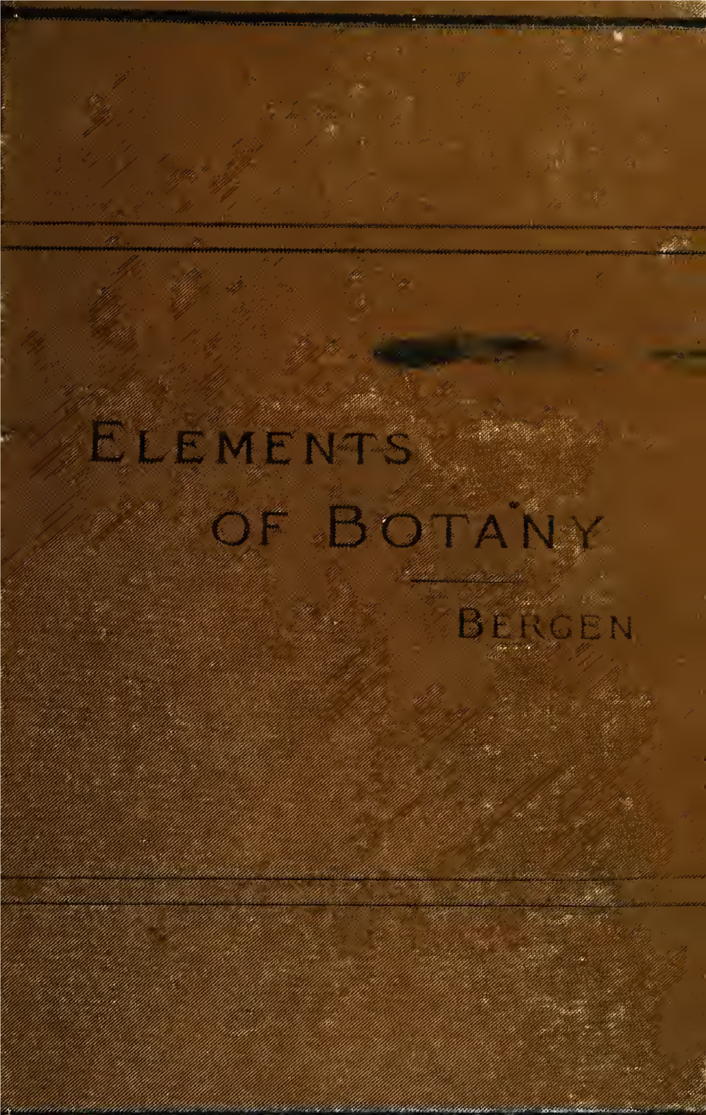 Elements of Botany