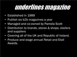Underlines Magazine