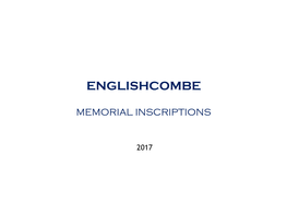 Englishcombe