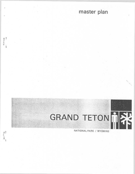 1976 Grand Teton Master Plan