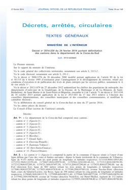 JOURNAL OFFICIEL DE LA RÉPUBLIQUE FRANÇAISE Texte 18 Sur 149