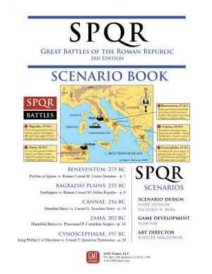 SPQR Scenario Book 3 the BATTLE of BENEVENTUM Pyrrhus of Epirus Vs