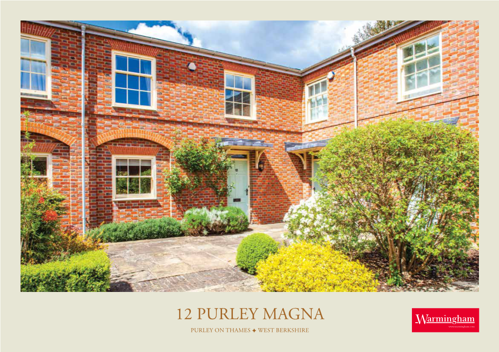 12 Purley Magna Purley on Thames  West Berkshire