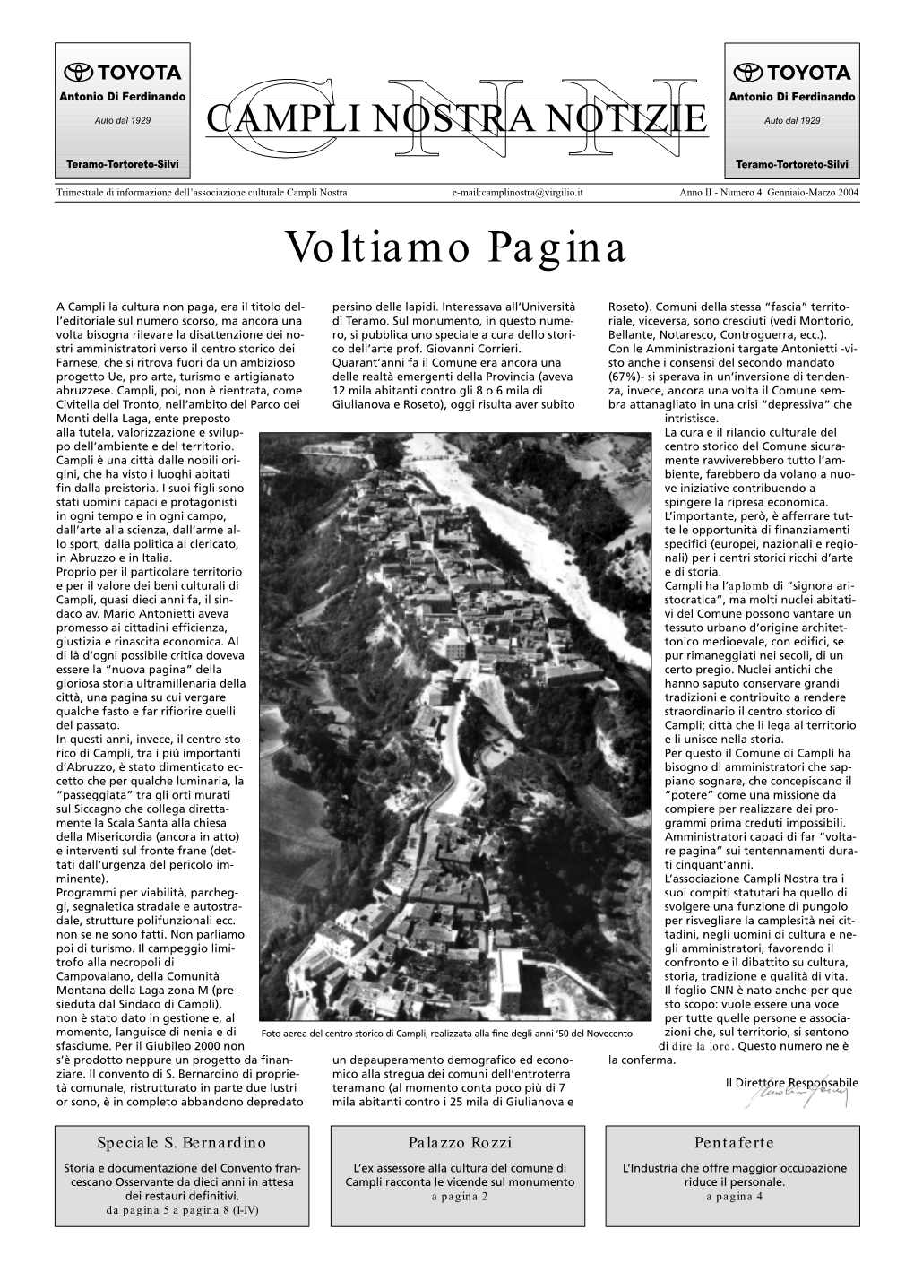 Voltiamo Pagina