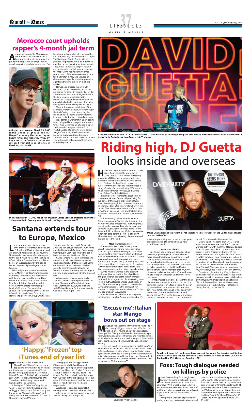 Riding High, DJ Guetta