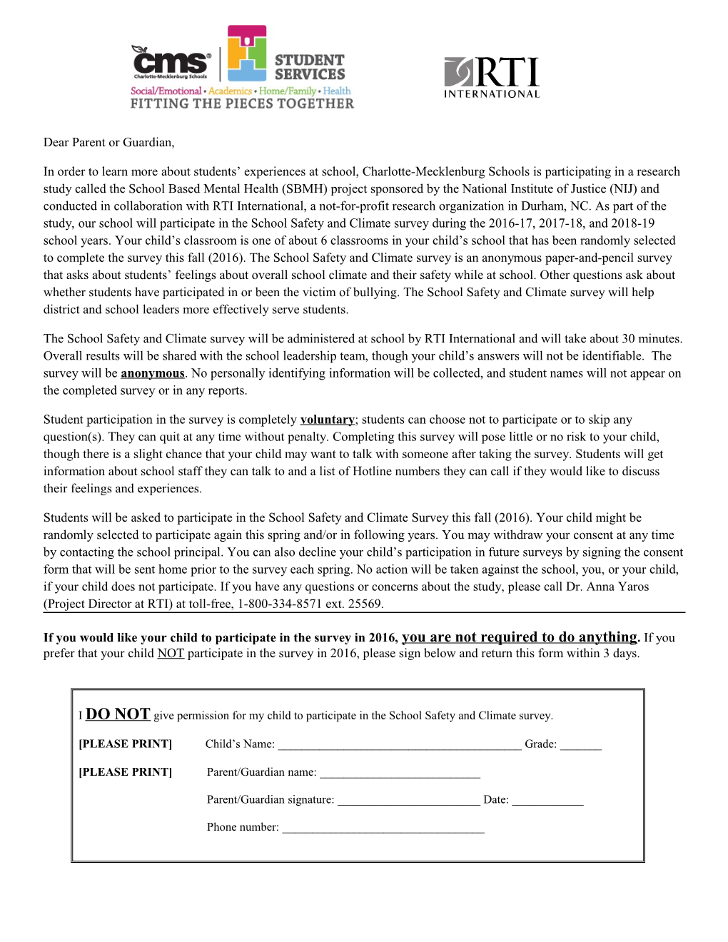 Transforming STEM Learning (TSL) Research Study