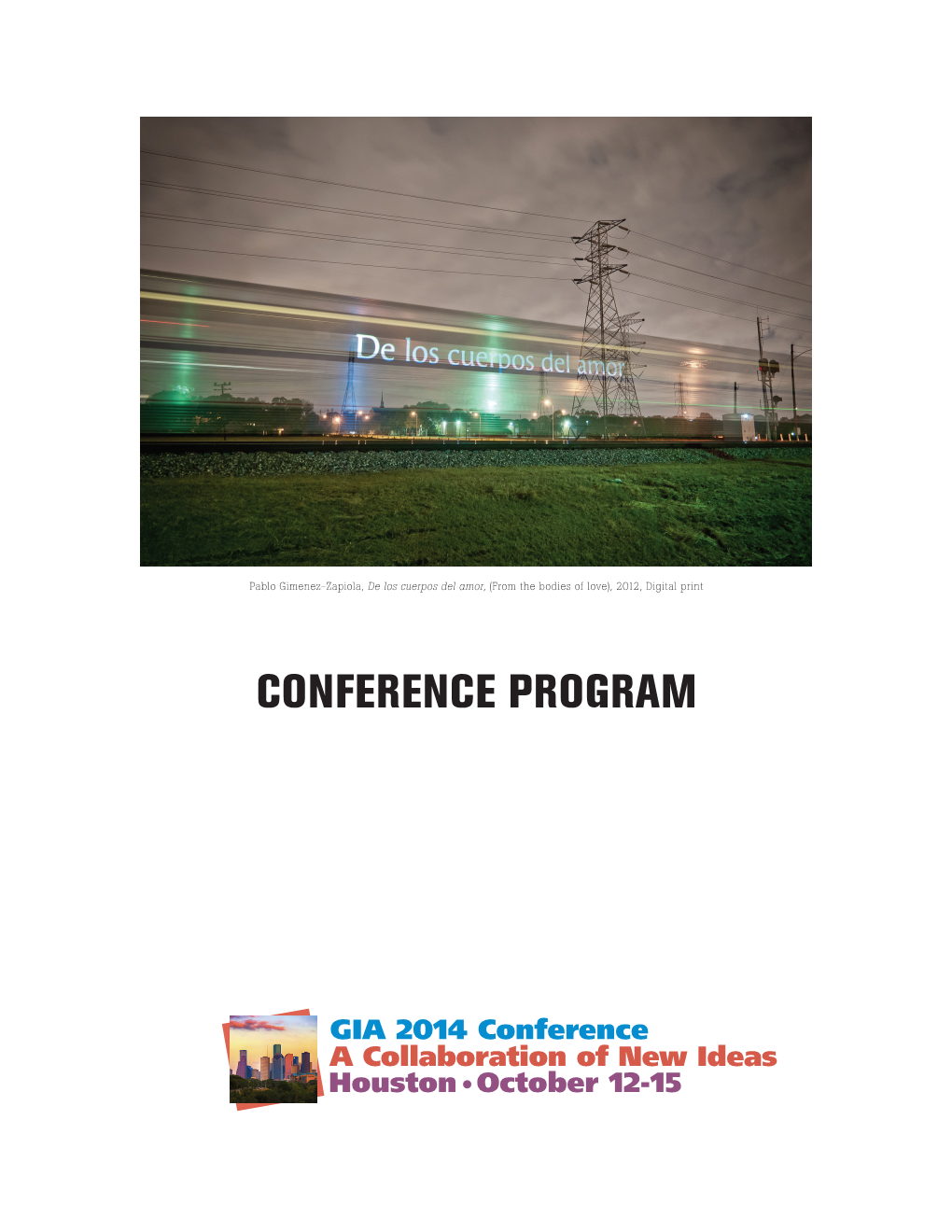 2014 GIA Conference Program