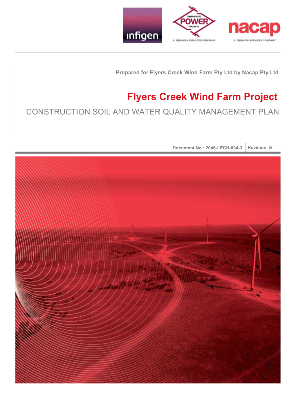 Flyers Creek Wind Farm Project CONSTRUCTION SOIL and WATER QUALITY MANAGEMENT PLAN