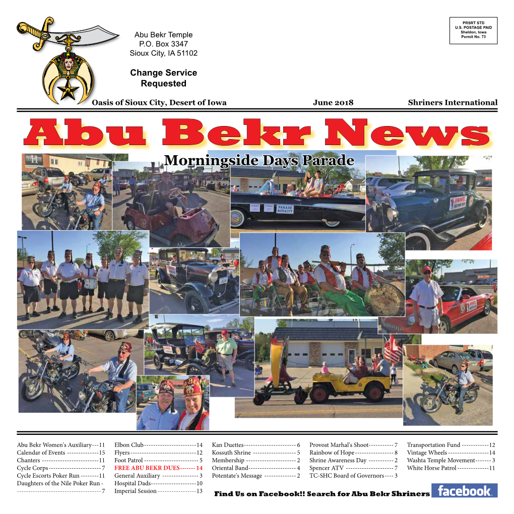 Abu Bekr News Morningside Days Parade