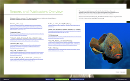 Reports and Publications Overview Database (DCBD) (