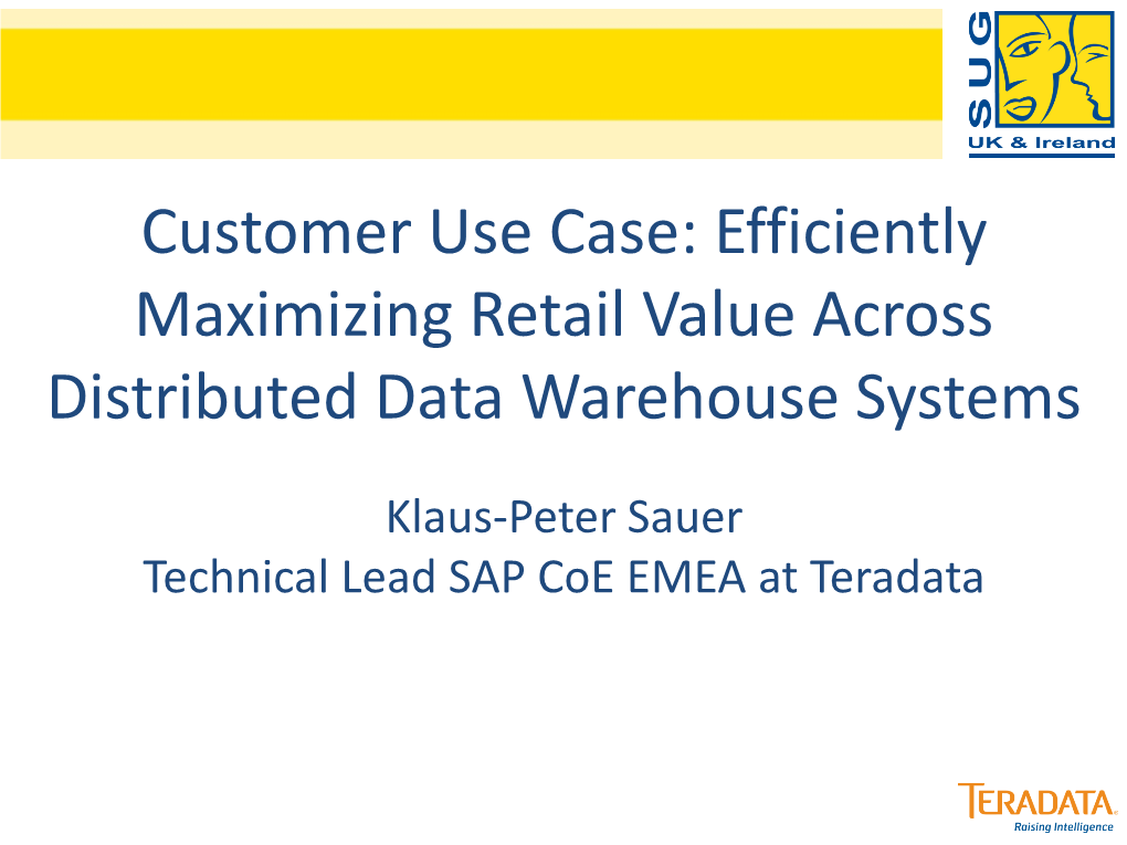 Efficiently Maximizing Retail Value Across Distributed Data Warehouse Systems