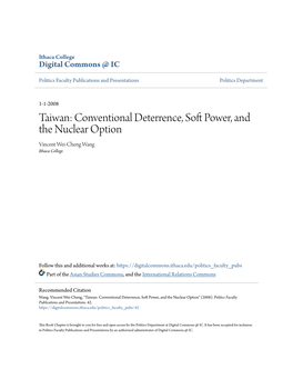 Conventional Deterrence, Soft Power, and the Nuclear Option