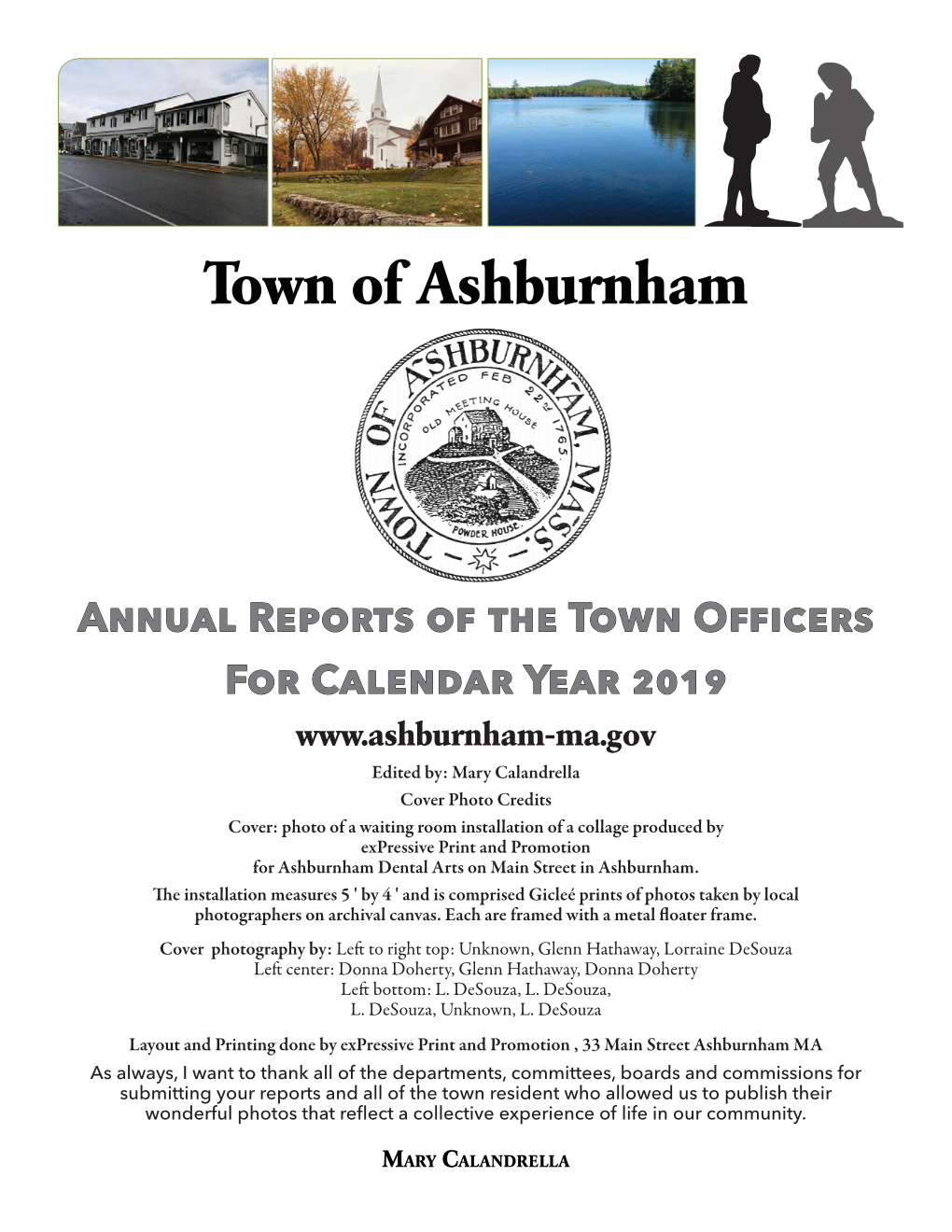 2019 Annual Town Report