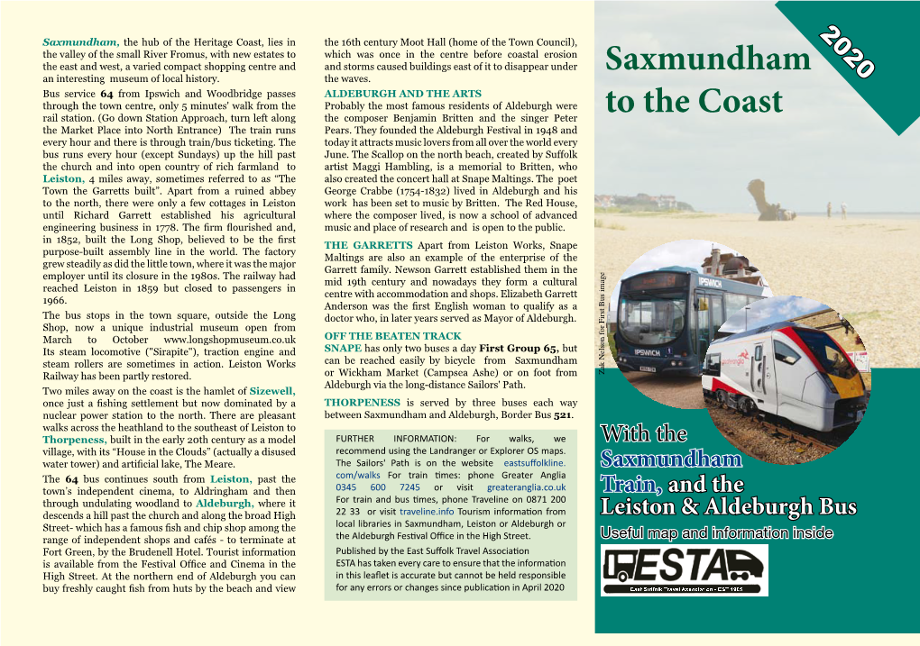 Saxmundham to the Coast