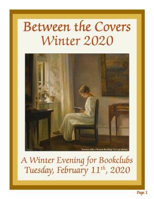 Between the Covers Winter 2020