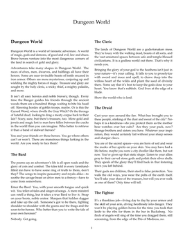 Dungeon World