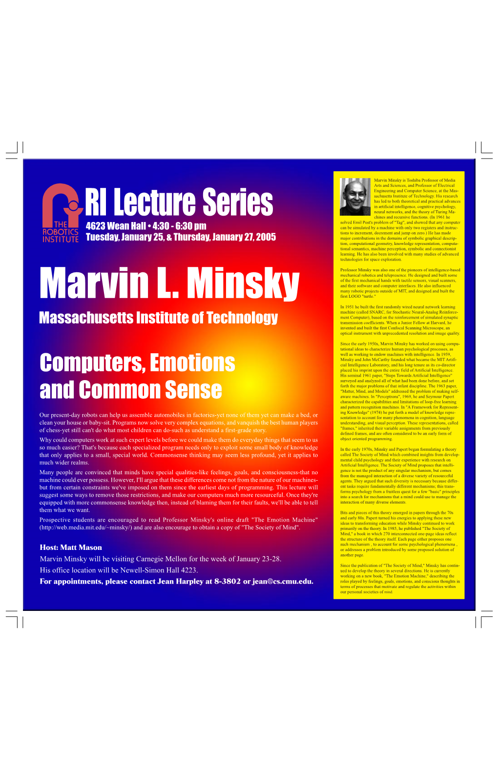 Marvin L. Minsky