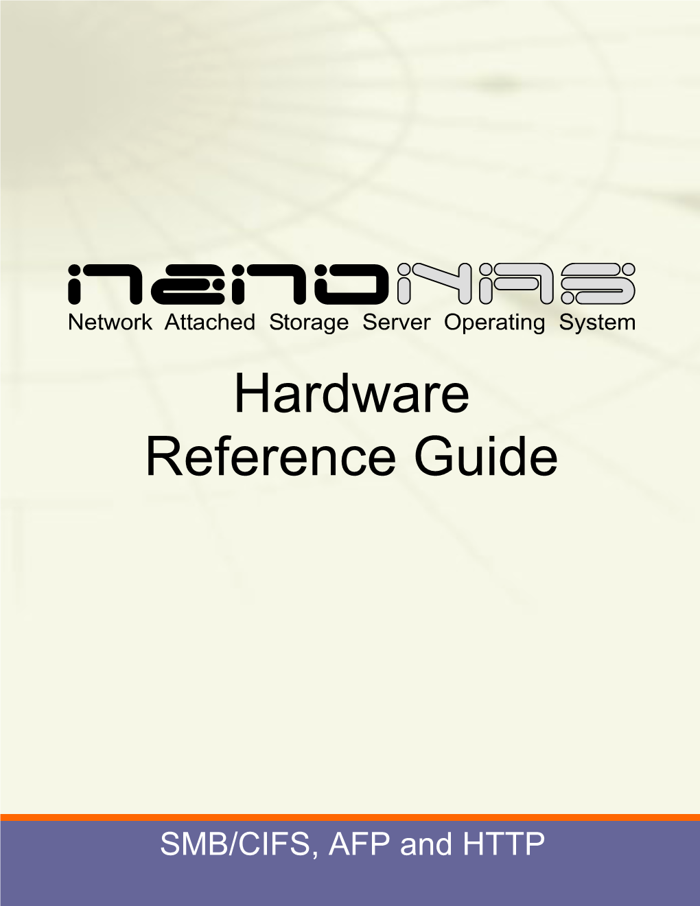 Nanonas Hardware Reference Guide R1.0 03-2008