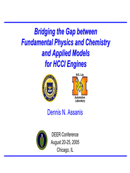 Bridging the Gap Between Fundamental Physics And