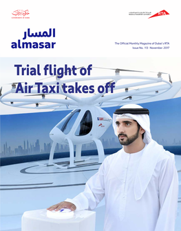 Trial Flight of Air Taxi Takes Off
