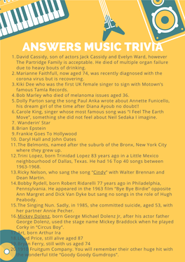 Pink and Gray Bordered Stripes Trivia Night Poster