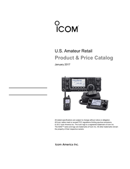 Product & Price Catalog