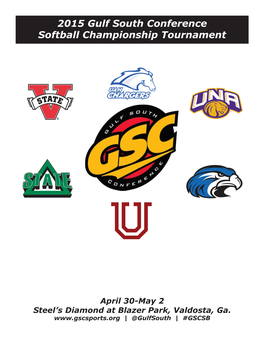 2015 Gulf South Conference Softball Championship Tournament