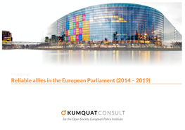 Reliable Allies in the European Parliament (2014 – 2019)