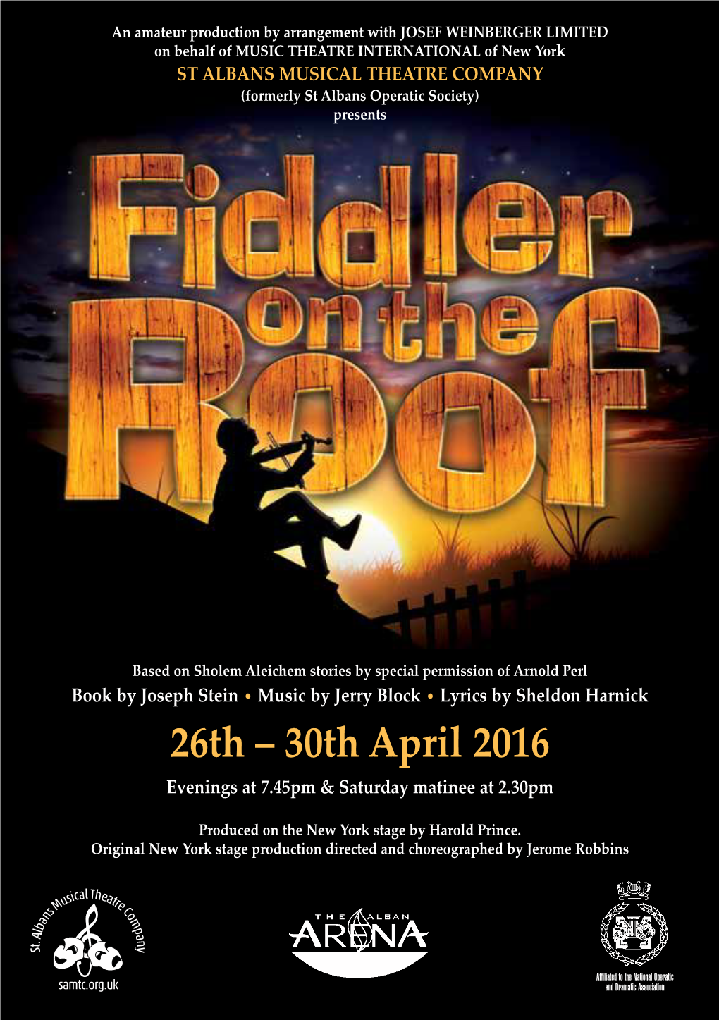 Fiddler on the Roof Edited
