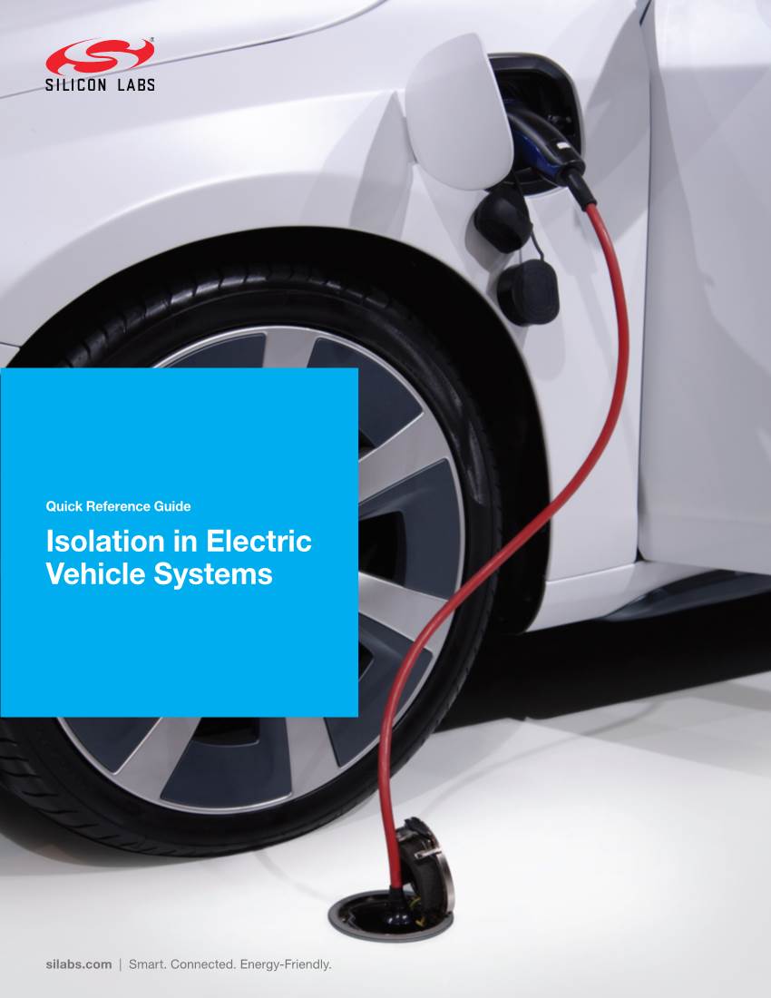 Brochure Isolation in Electric Vehicle Systems Quick Reference