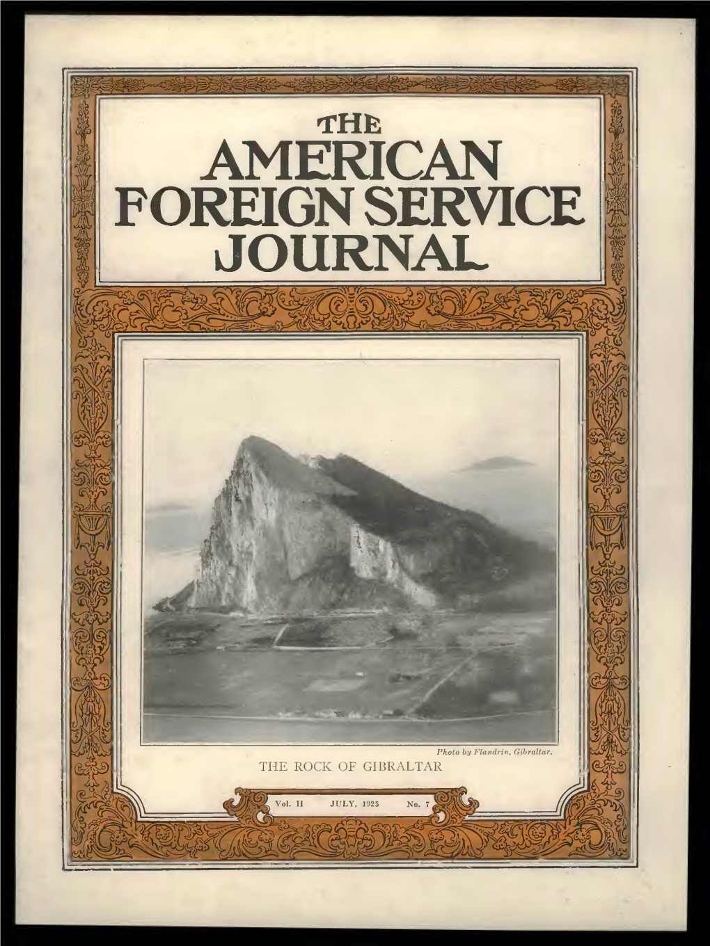 The Foreign Service Journal, July 1925