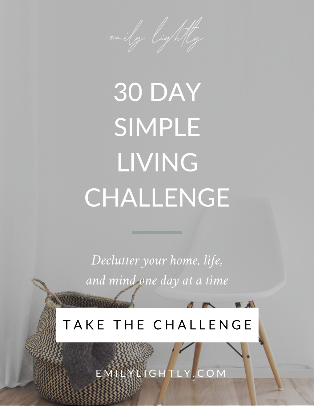 30 Day Simple Living Challenge