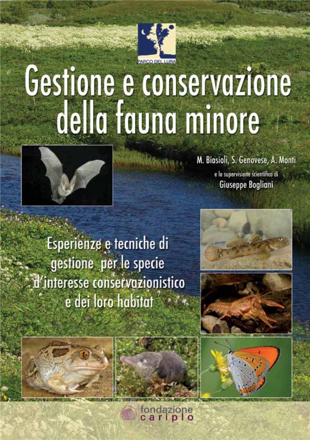 Gestione E Conservazione Della Fauna Minore Esperienze E Tecniche Di Gestione Per Le Specie D’Interesse Conservazionistico E Dei Loro Habitat