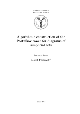 Algorithmic Construction of the Postnikov Tower for Diagrams of Simplicial Sets