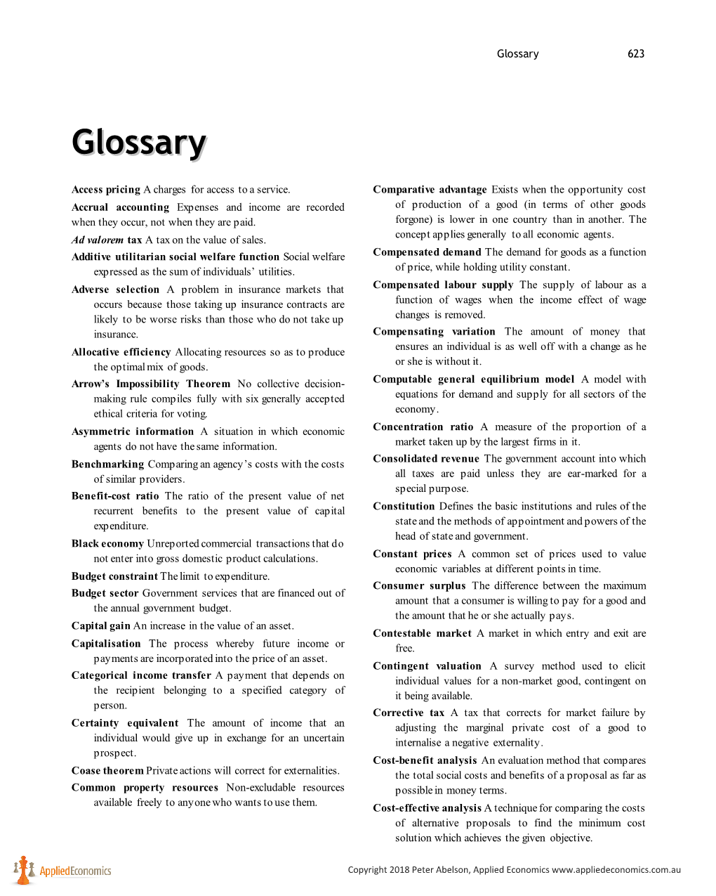 Glossary 623