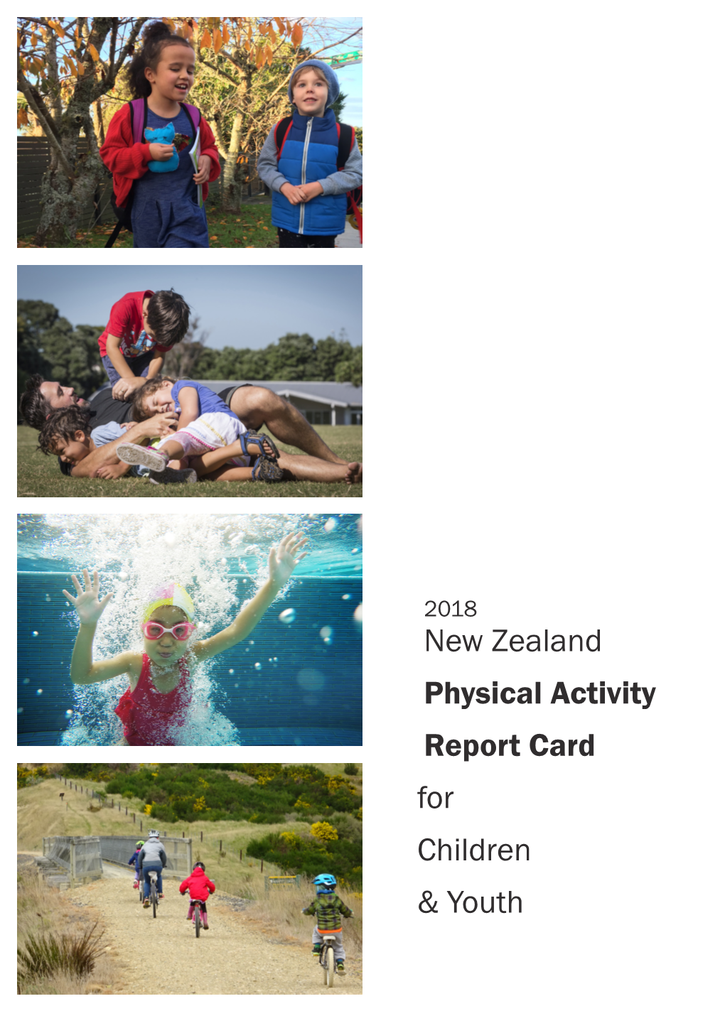 New Zealand Physical Activity Report Card for Children & Youth