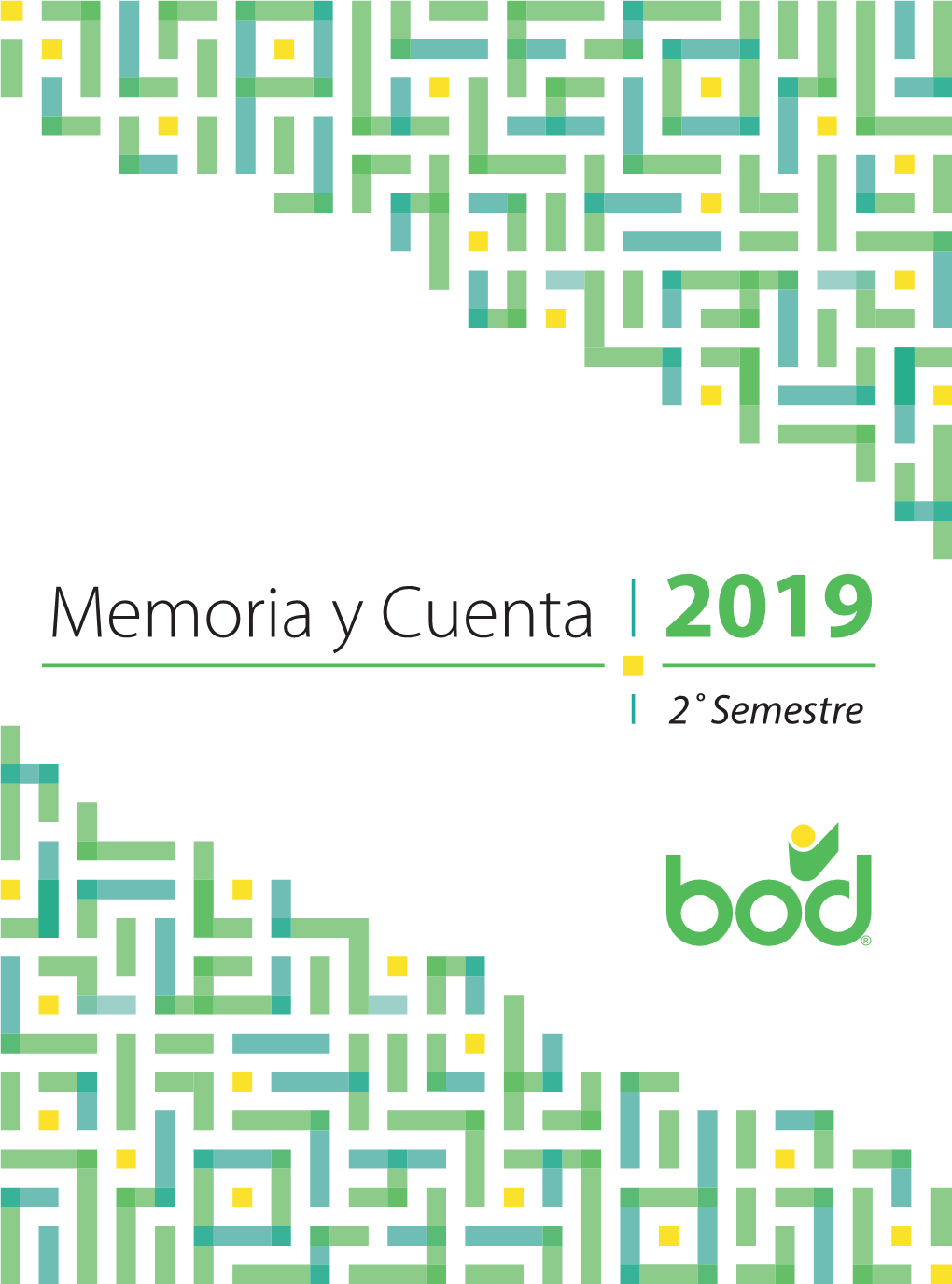 Memoria Y Cuenta 2019 2˚ Semestre